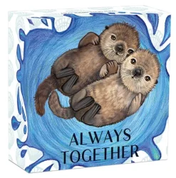 Always Together - Otters - 1/2 Oz Silber Proof +Box +COA*