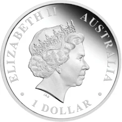 Antarctic Territory . Killer Whale - 1 Oz Silber Proof 2011 +Box +COA*