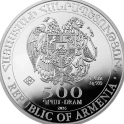 Arche Noah 1 Unze Silber 2026