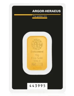 Argor-Heraeus 10 Gramm Goldbarren
