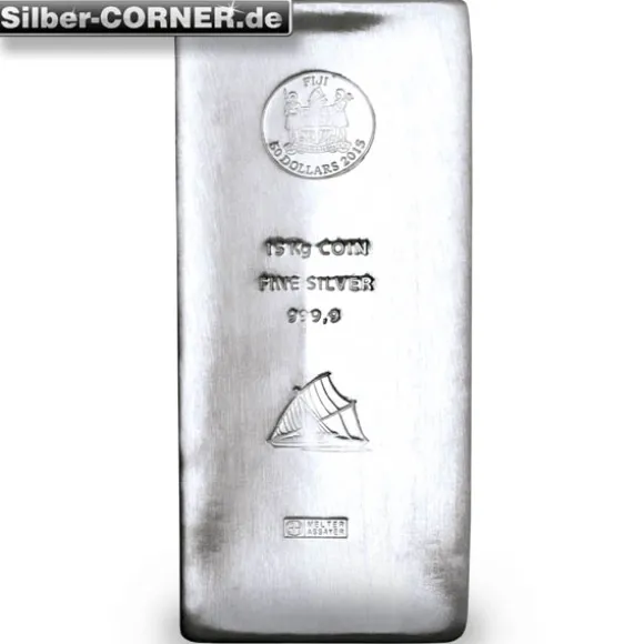 Argor-Heraeus 15 KG Fiji Silber Münzbarren*
