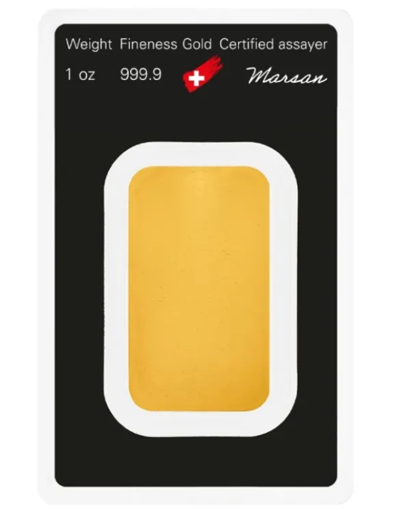 Argor-Heraeus 1 Unze Goldbarren