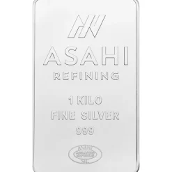 Asahi - 1 Kg Silber Eule von Athen 50 Dollar Münzbarren*