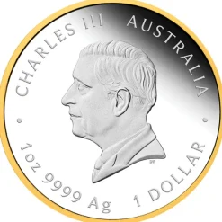 Australian First Gold Rush 175 Jahre - 1 Oz Silber vergoldet Proof 2026 +Box + Zertifikat*