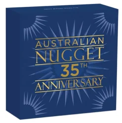 Australien Känguru - 35 Jahre Edition - 1/4 Oz Gold Proof +Box +COA