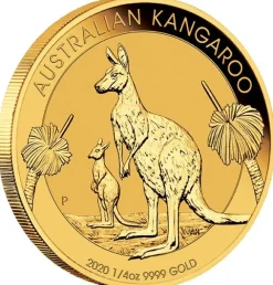 Australien Känguru 1/4 Oz Gold 2020