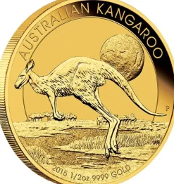 Australien Känguru 1/2 Oz Gold 2015