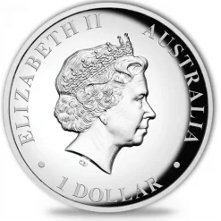 Australien Känguru 1 Oz Silber 2017 High Relief *