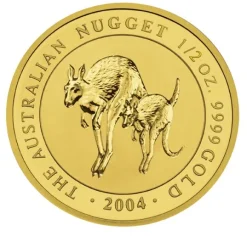 Australien Känguru 1/2 Unze Gold 2004