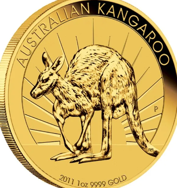 Australien Känguru 1 Unze Gold 2011