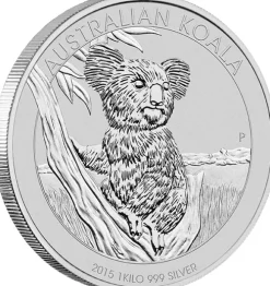 Australien Koala 1 KG Silber 2015 *