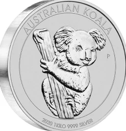 Australien Koala 1 KG Silber 2020*