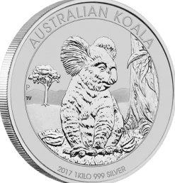 Australien Koala 1 KG Silber 2017 *