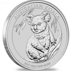 Australien Koala 1 KG Silber 2019*