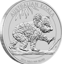 Australien Koala 1 KG Silber 2016 *