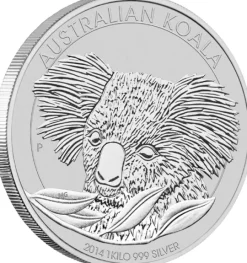 Australien Koala 1 KG Silber 2014 *