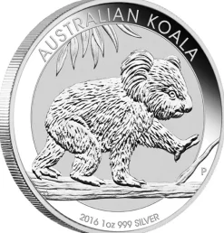 Australien Koala 1 Oz Silber 2016 *