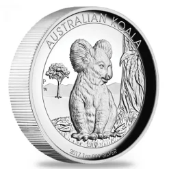Australien Koala 1 Oz Silber High Relief 2017*