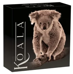 Australien Koala 1 Unze Gold High Relief 2022 +Box +COA