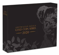 Australien Koala 2 Unzen Gold 2020 High Relief + Box +COA
