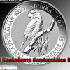 Australien Kookaburra 2 Unzen Silber 1995*