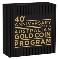 Australien Nugget 40 Jahre 1 Unze Silber vergoldet Proof 2026 +Box +COA