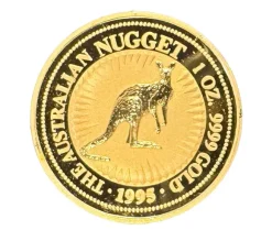 Australien Nugget / Känguru 1 Oz Gold 1995
