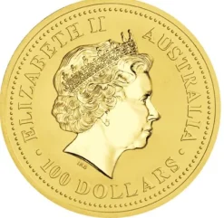 Australien Nugget / Känguru 1 Oz Gold 2005