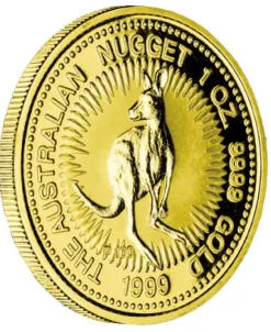 Australien Nugget / Känguru 1 Oz Gold 1999