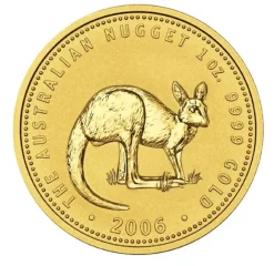 Australien Nugget / Känguru 1 Oz Gold 2006