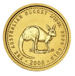 Australien Nugget / Känguru 1/10 Unze Gold 2006