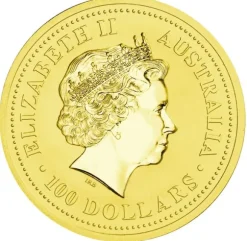 Australien Nugget / Känguru 1 Unze Gold 2002