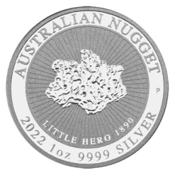 Australien. Nugget - Little Hero - 1 Oz Silber 2022*