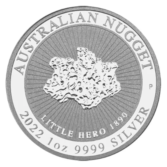 Australien. Nugget - Little Hero - 1 Oz Silber 2022*