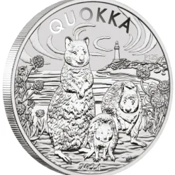 Australien Quokka 1 Oz Silber 2024*
