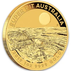 Australien Super Pit 1 Oz Gold 2019