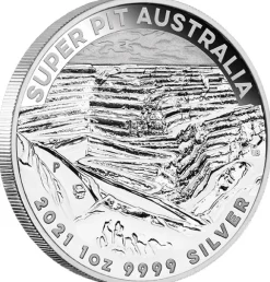 Australien Super Pit 1 Unze Silber 2021*