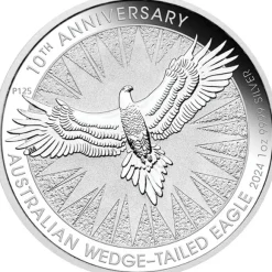 Australien Wedge Tailed Eagle 1 Oz Silber 2024*