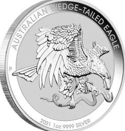 Australien Wedge Tailed Eagle 1 Oz Silber 2021*