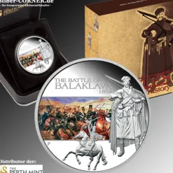 Battle of Balaklava 1 Oz Silber Proof 2009*