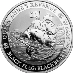 Black Flag - Queen Anne`s Revenge -1 Unze Silber 2019*