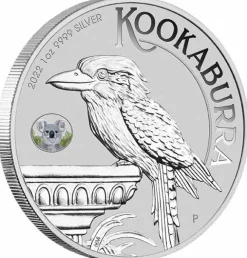 Brisbane Special - Kookaburra 1 Oz Silber Privy Mark Koala im Blister 2022*