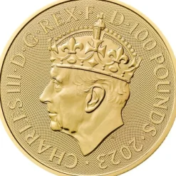 Britannia - Charles Coronation - 1 Unze Gold 2023