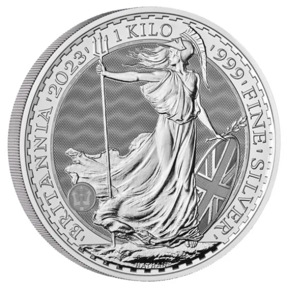 Britannia 1 KG Silber - Charles - 2023*