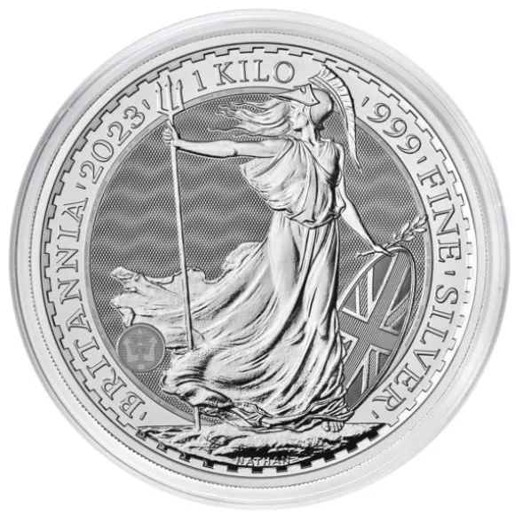 Britannia 1 KG Silber - Charles - 2023*