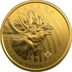 Call of the Wild - Moose - 1 Oz Gold 2019