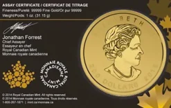 Call of the Wild - Puma - 1 Oz Gold 2015