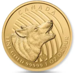 Call of the Wild - Wolf - 1 Oz Gold 2014