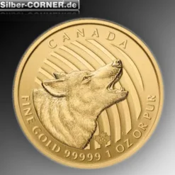Call of the Wild - Wolf - 1 Oz Gold 2014