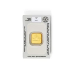 C. Hafner 50 Gramm Goldbarren gegossen